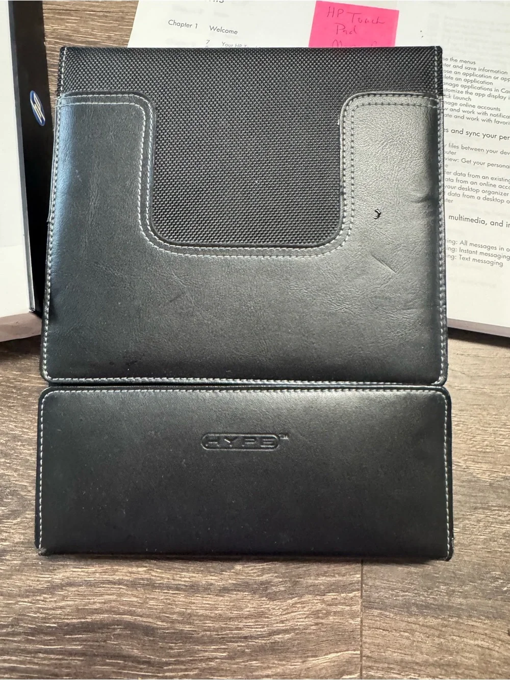 HP Touchpad with Black Tablet Folio Case